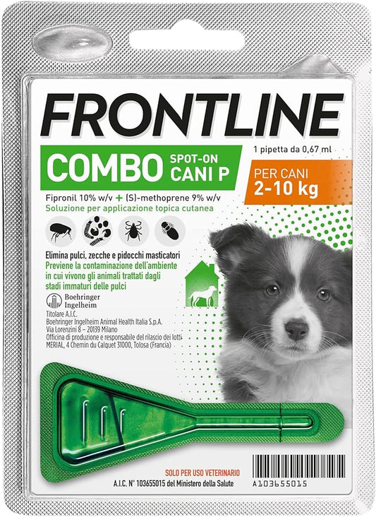 Frontline - Combo Spot On Cane - 2-10kg - 1 pipetta