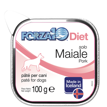 Forza10 Diet Cane - Solo Diet Maiale - Paté per cani - 100gr