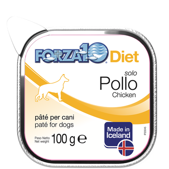 Forza10 Diet Cane - Solo Diet Pollo - Paté per cani - 100gr