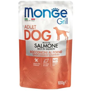 MONGE GRILL DOG BUSTE SALMONE 100gr