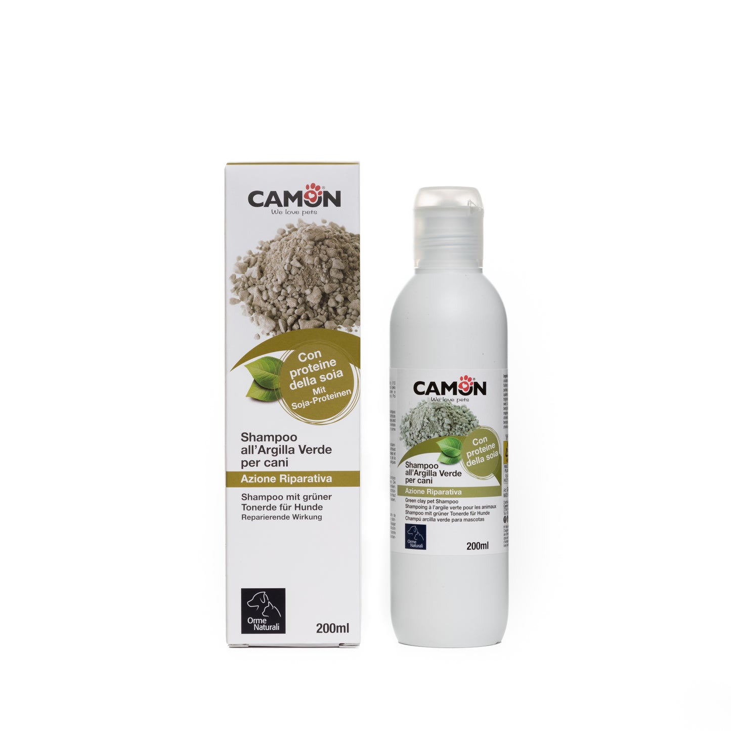 Camon Natural - Shampoo all'Argilla verde - 200ml