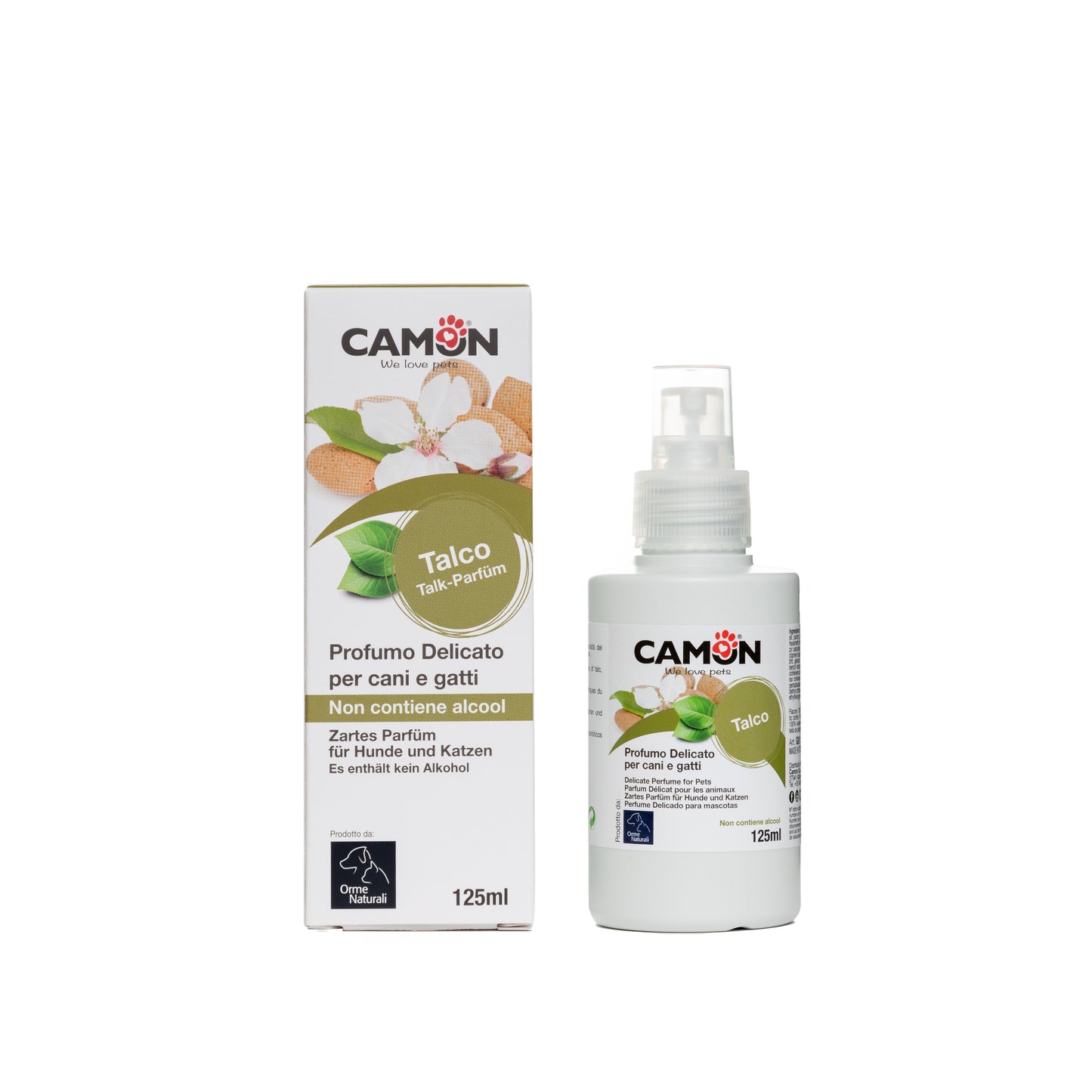 Camon Natural - Profumo delicato al Talco - 125ml