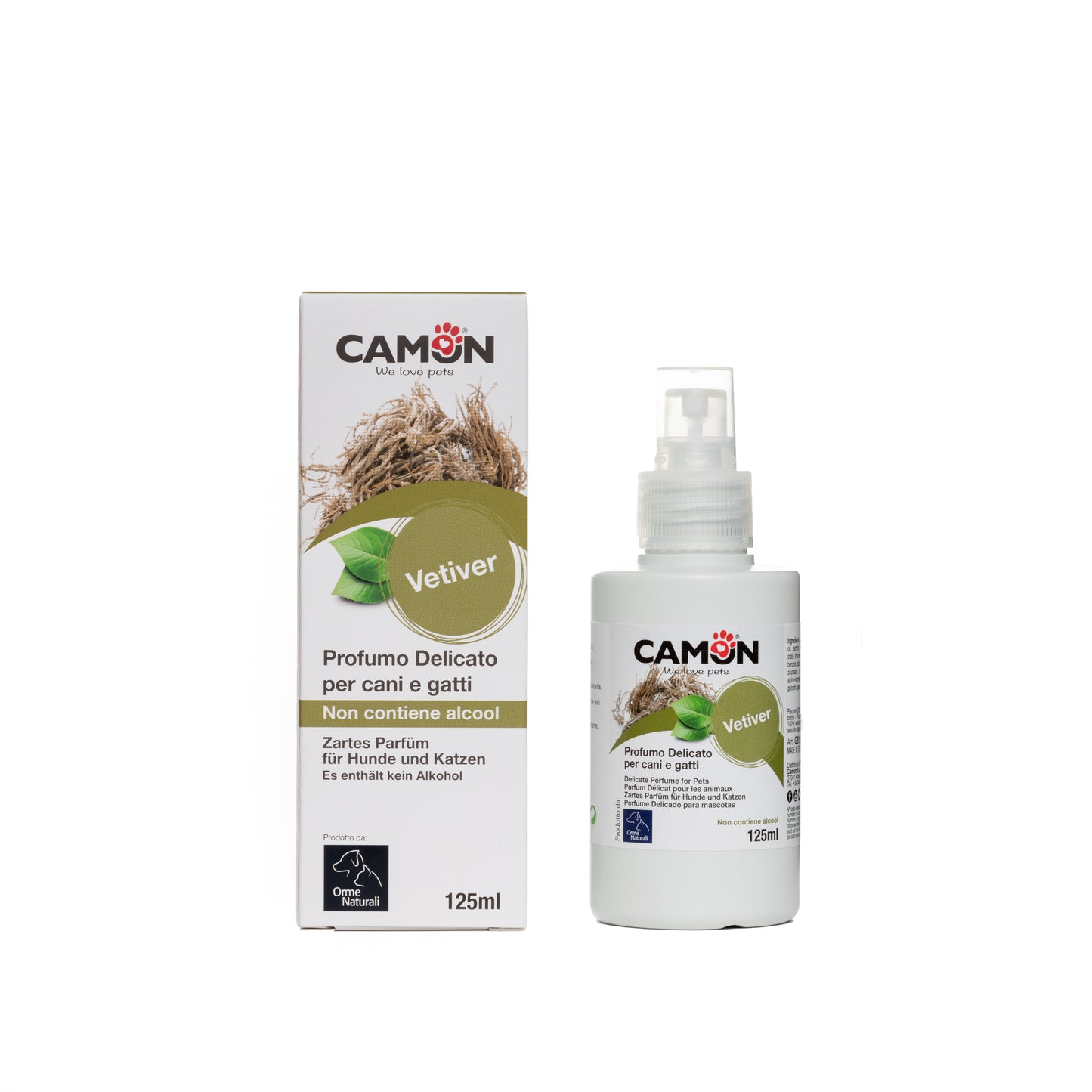 Camon Natural - Profumo delicato Vetiver - 125ml