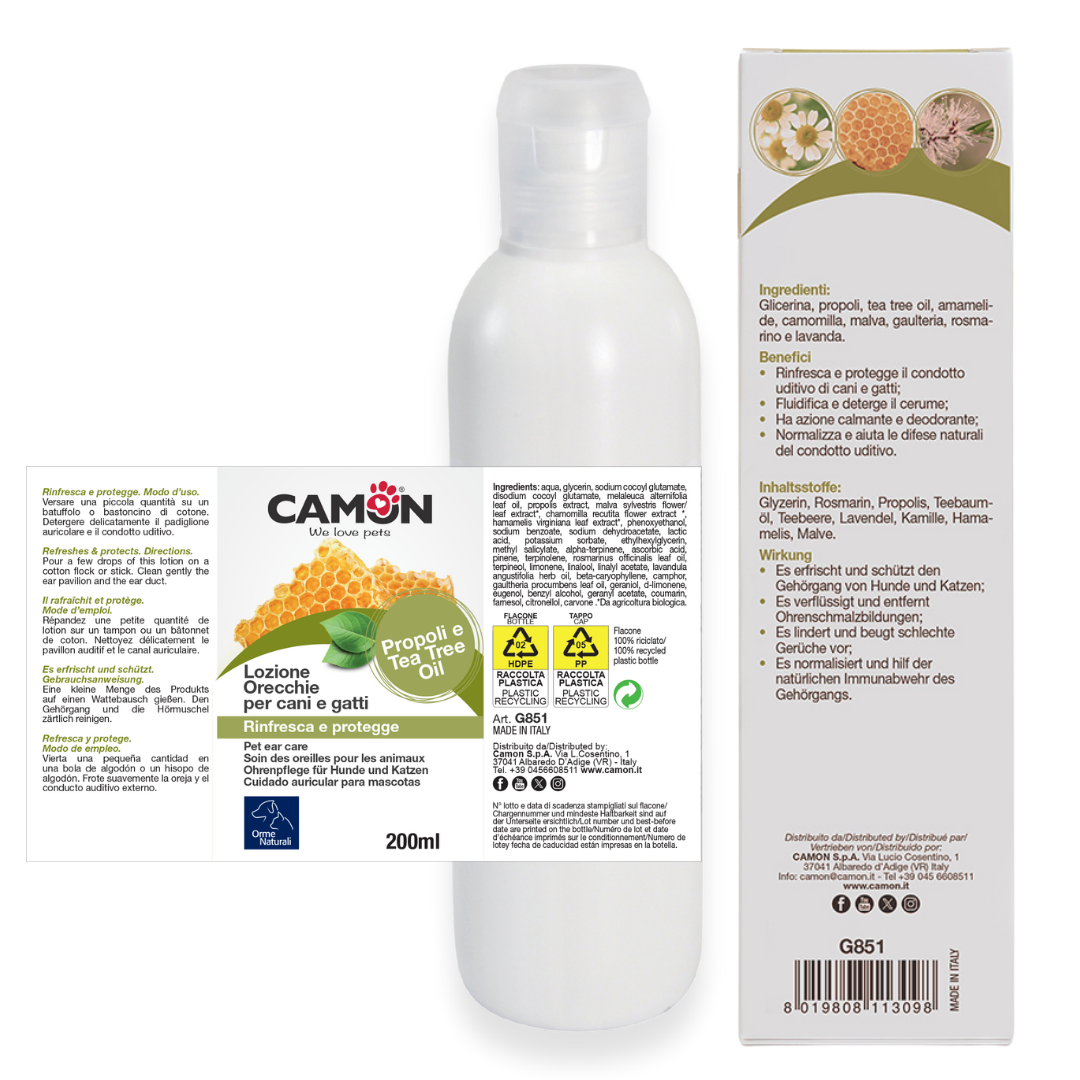 Camon Natural - Lozione orecchie - 200ml