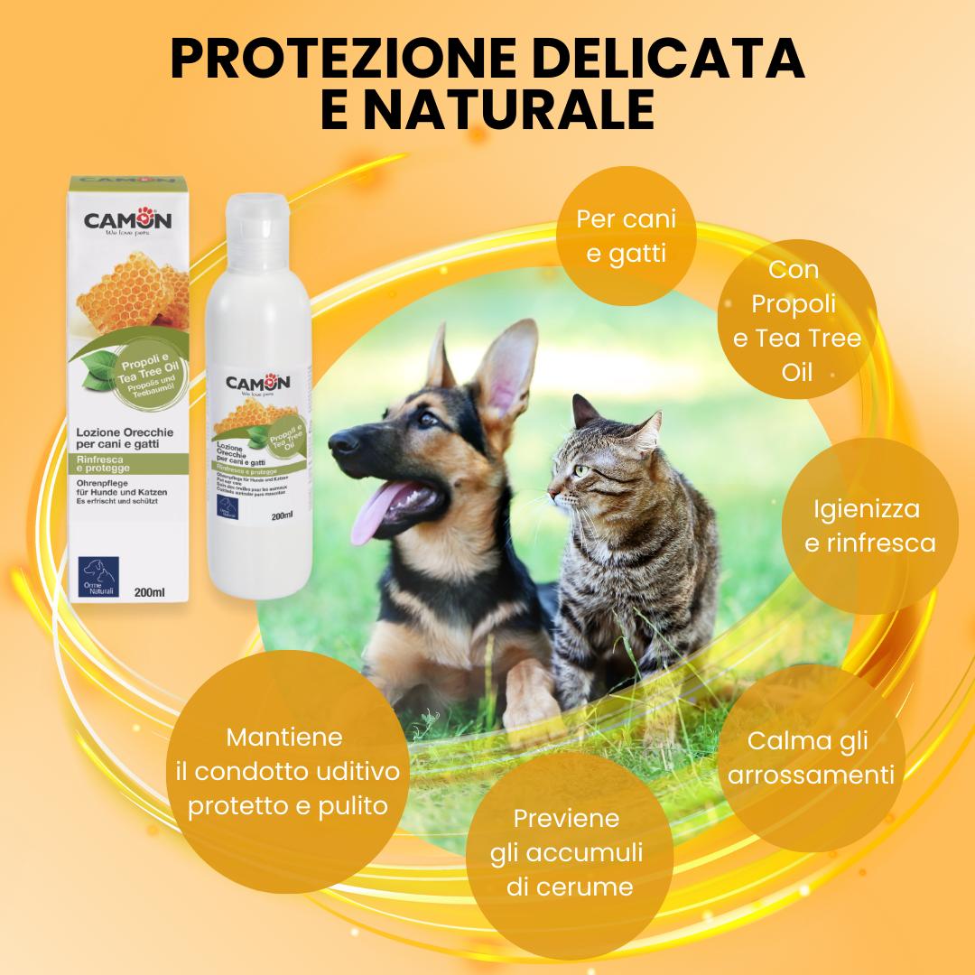 Camon Natural - Lozione orecchie - 200ml