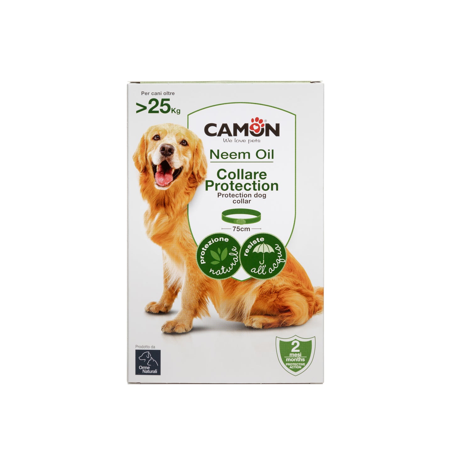 Camon Protection - Orme Naturali - Collare Barriera per cani - 75cm