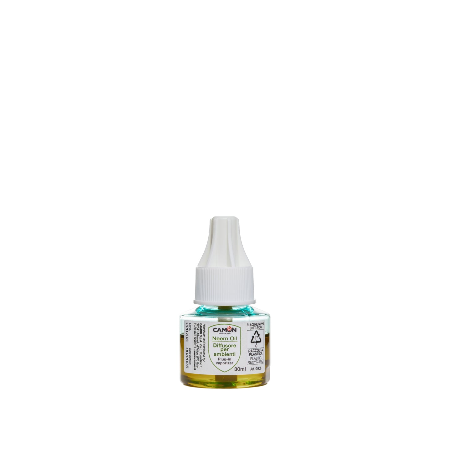 Camon - Orme Naturali - Ricarica diffusore per ambienti all' Olio di Neem - 30ml