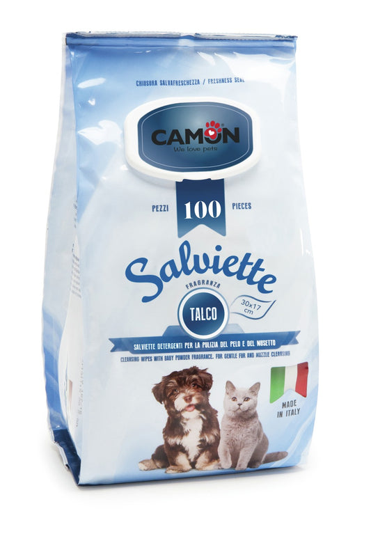 Camon - Salviette al Talco - 100 pezzi