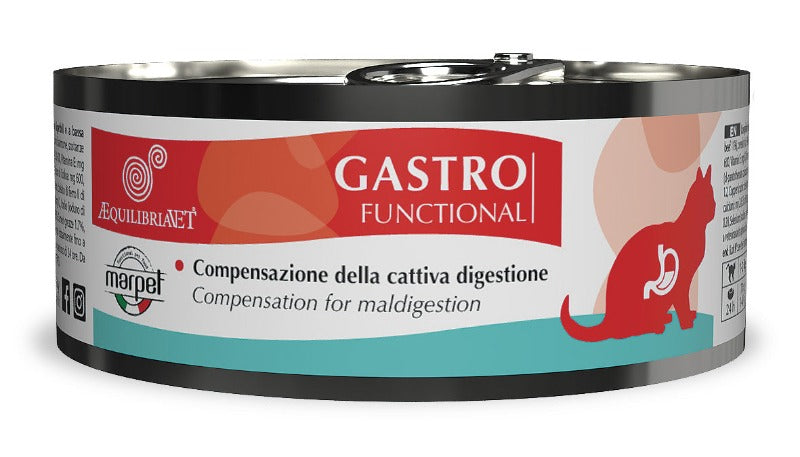 Marpet AEquilibriavet Funzionali - Cibo umido per gatti - Gastro 85g