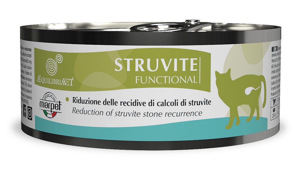 Marpet AEquilibriavet Funzionali - Cibo umido per gatti - Struvite 85g