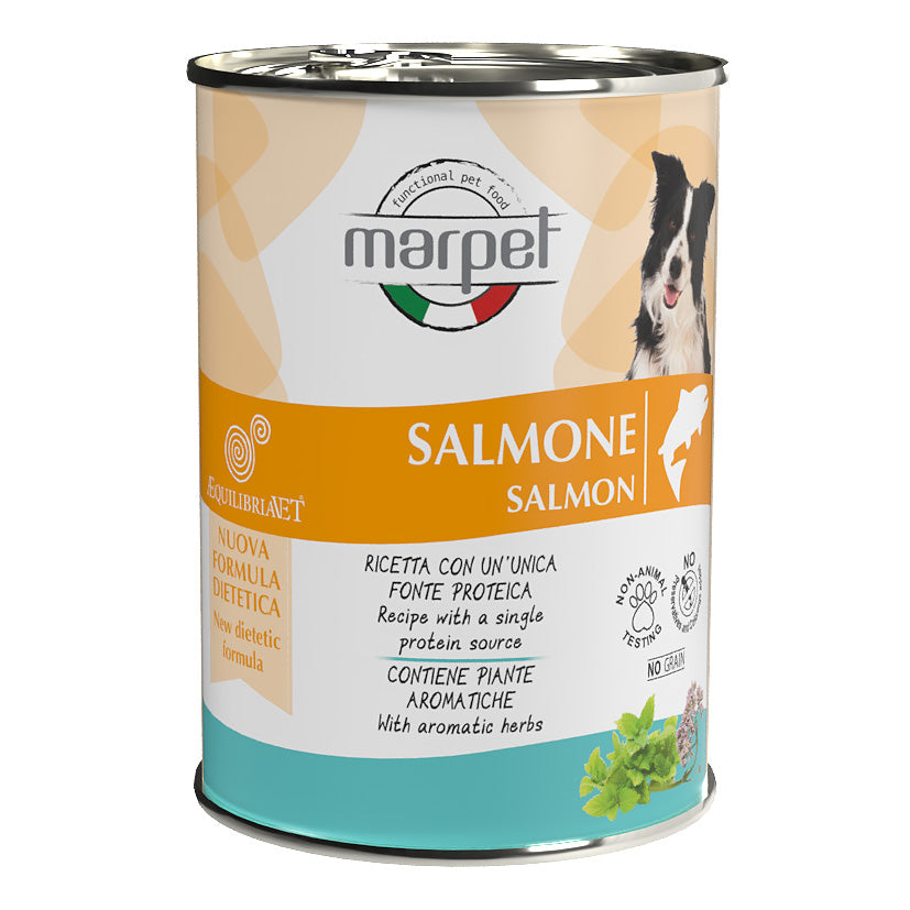 Marpet AEquilibriavet - Cibo umido per cani adulti - Salmone 400gr