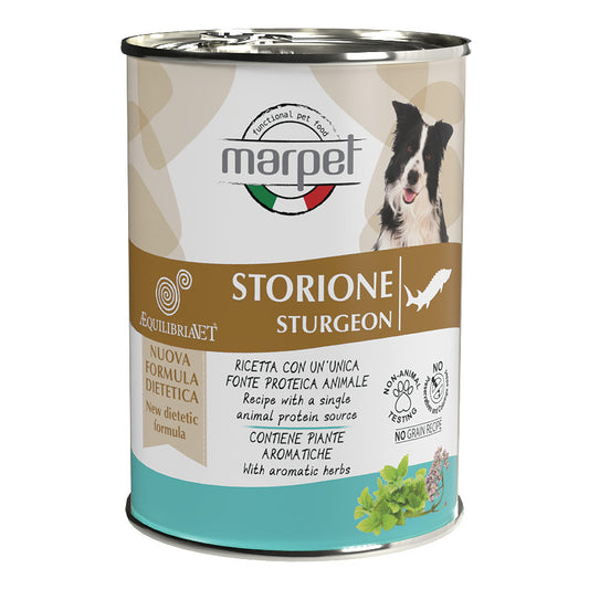 Marpet AEquilibriavet - Cibo umido per cani adulti - Storione 400gr