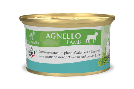 Marpet AEquilibriavet - Cibo umido per gatti adulti - Agnello 85g