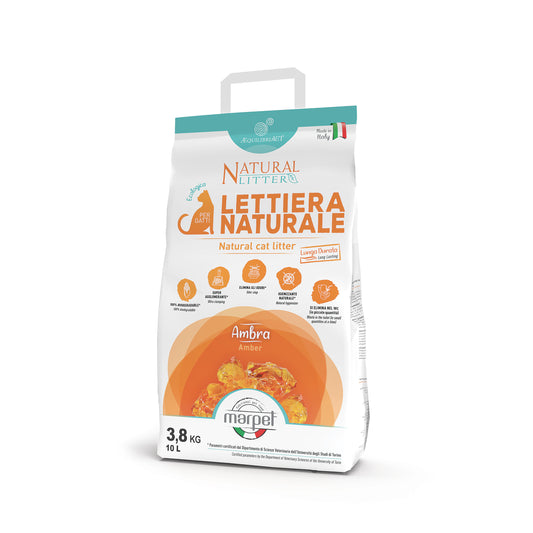 Marpet AEquilibriavet - Lettiera naturale per gatti - Ambra 10lt