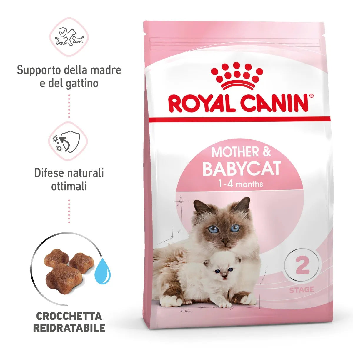 Royal Canin - Mother & BabyCat - Gatte e gattini - 2kg