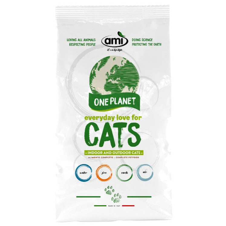 AMÌ CAT - Crocchette per gatti 7,5 KG - 100% Vegetali