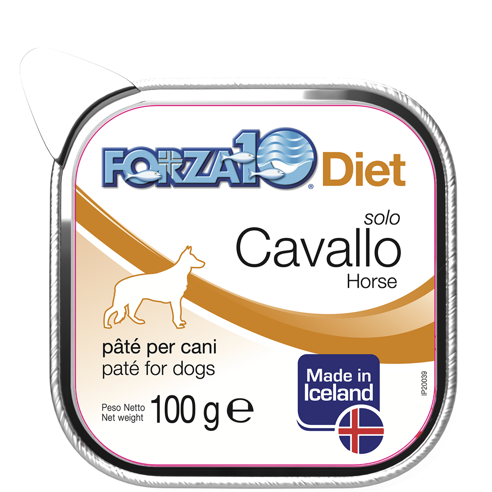 Forza10 Diet Cane - Solo Diet Cavallo - Paté per cani - 100gr