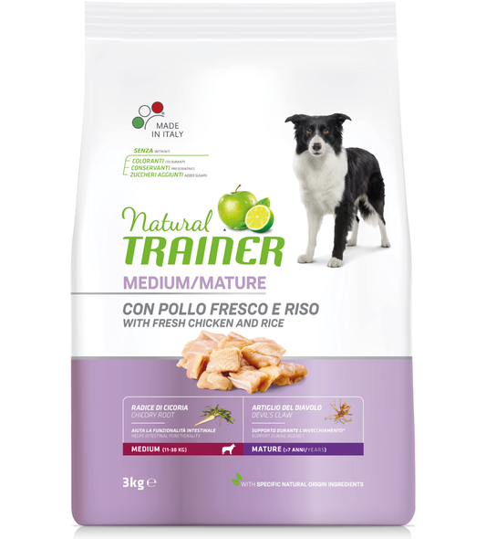 NTT MEDIUM MATURE CON POLLO FRESCO 12 KG