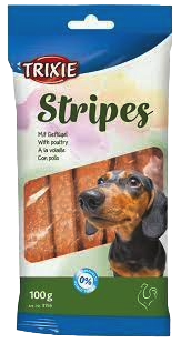 STRIPES LIGHT con pollo, 10PZ 100g