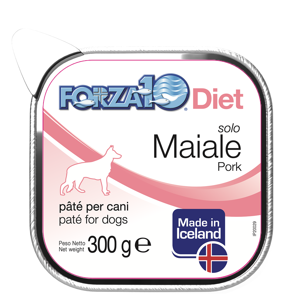 Forza10 Diet Cane - Solo Diet Maiale - Paté per cani - 300gr