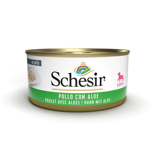 Schesir - In Jelly Cane Puppy - Filetti di Pollo con Aloe in gelatina - 150gr