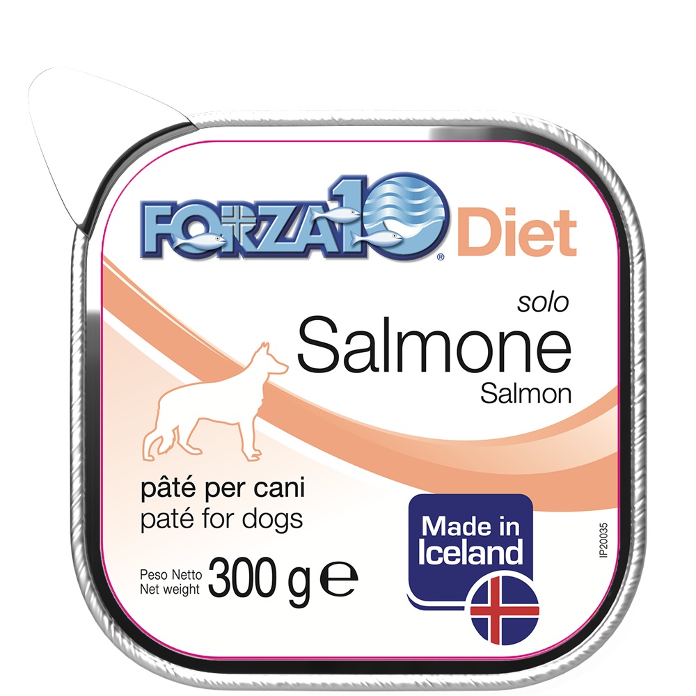 Forza10 Diet Cane - Solo Diet Salmone - Paté per cani - 300gr