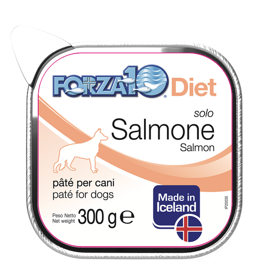Forza10 Diet Cane - Solo Diet Salmone - Paté per cani - 300gr