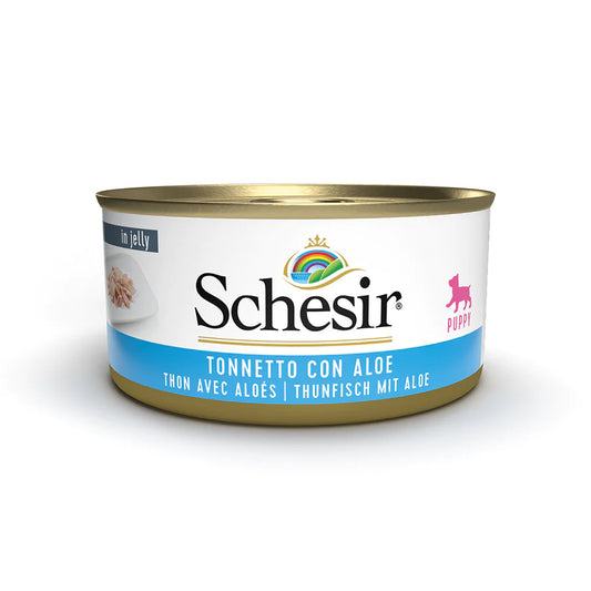 Schesir - In Jelly Cane Puppy - Tonnetto con Aloe in gelatina - 150gr