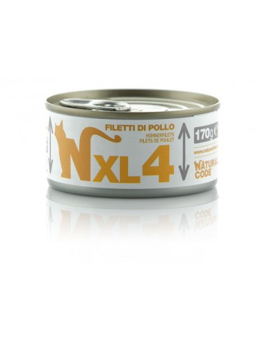Natural Code XL4 - Filetti di Pollo - 170gr