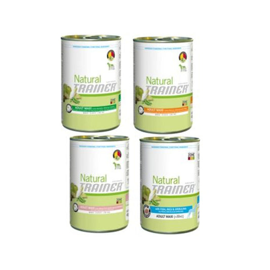 NATURAL ADULT MAXI PO/RISO/ALOE 400GR