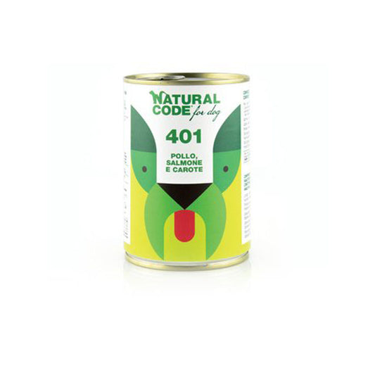 Natural Code - Dog 401 Pol/Sal/Car - 400gr